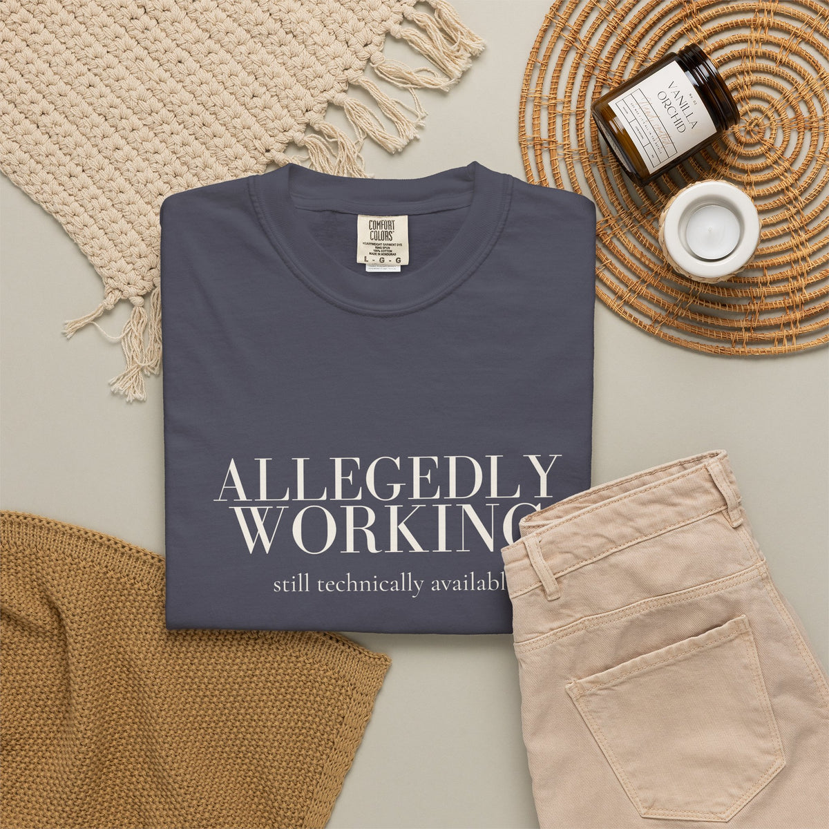 Allegedly Working: Still Technically Available Tee