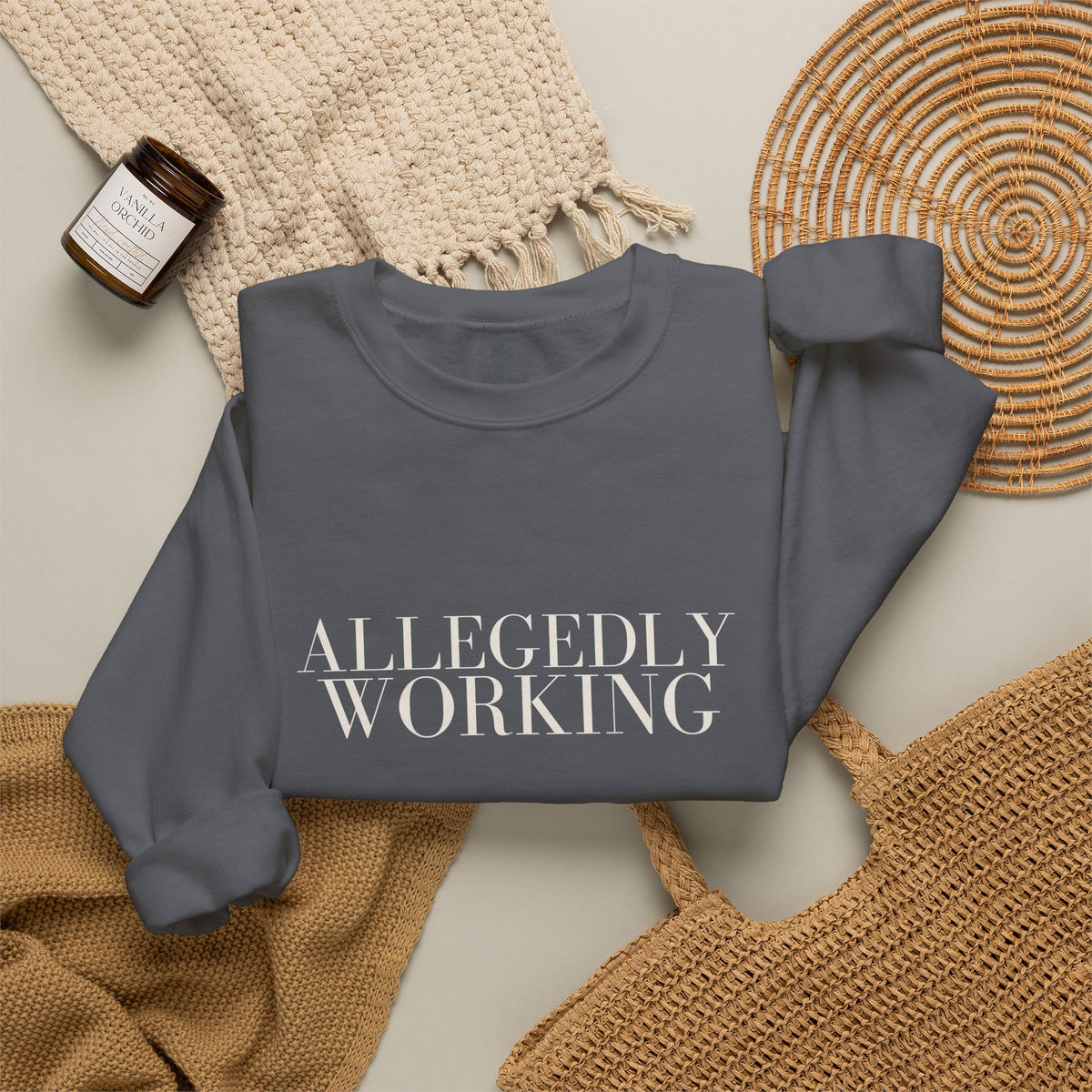 Allegedly Working: The Original Crewneck