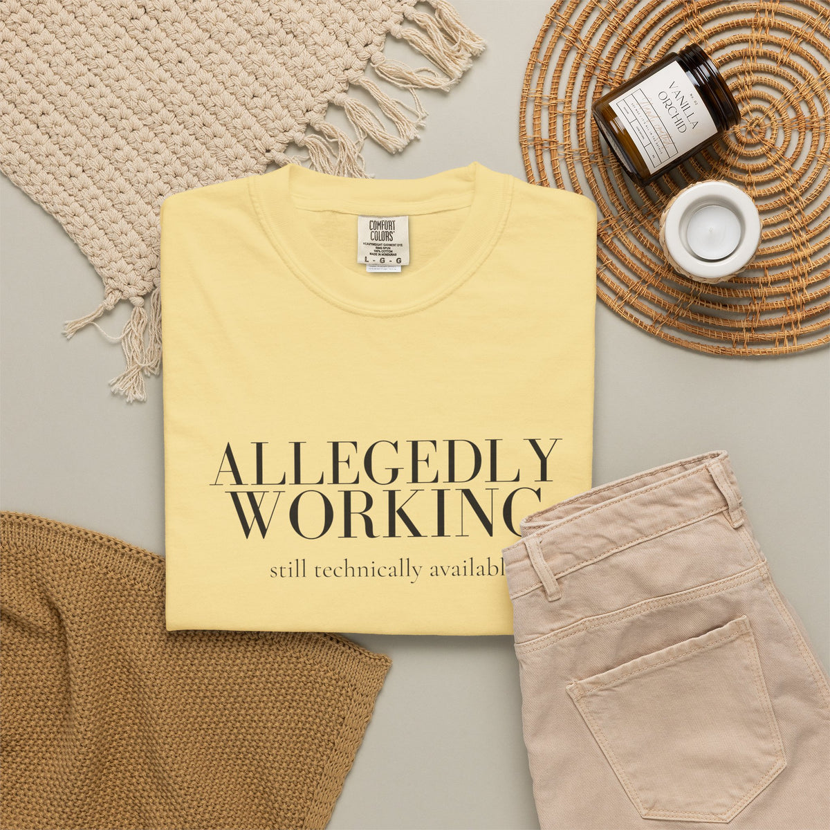 Allegedly Working: Still Technically Available Tee
