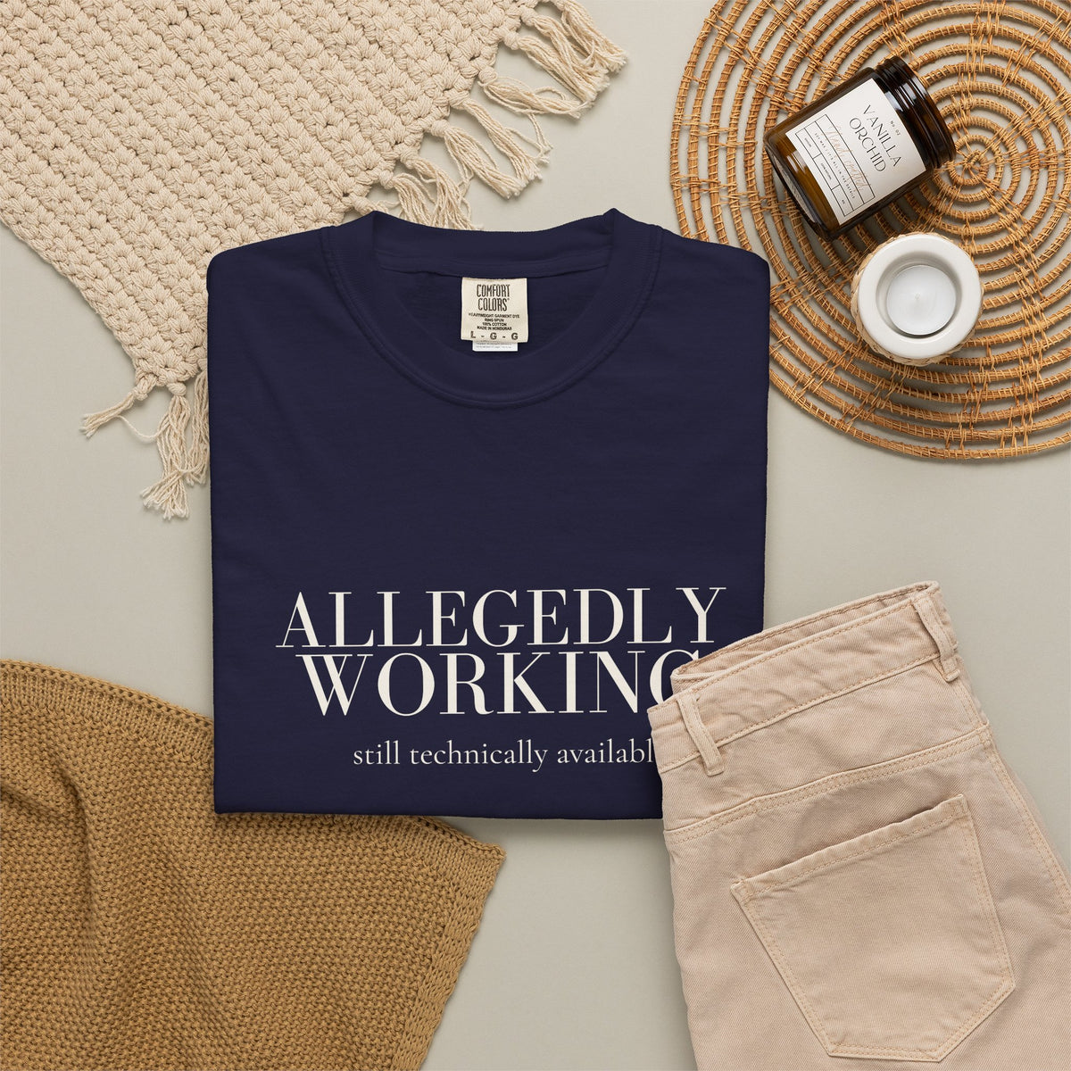 Allegedly Working: Still Technically Available Tee