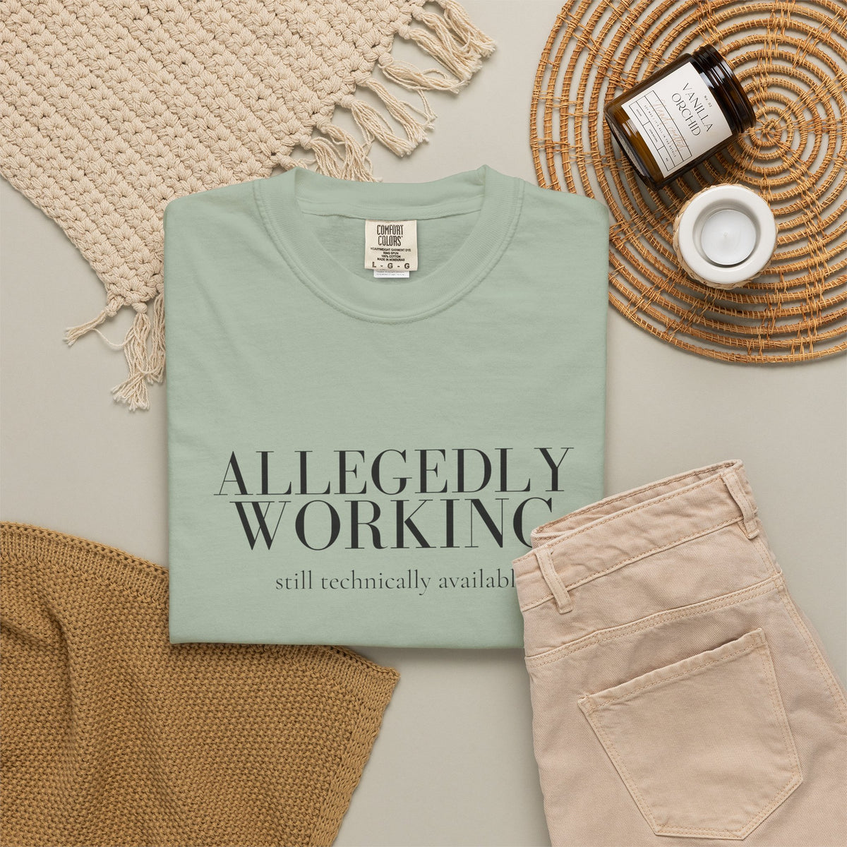 Allegedly Working: Still Technically Available Tee
